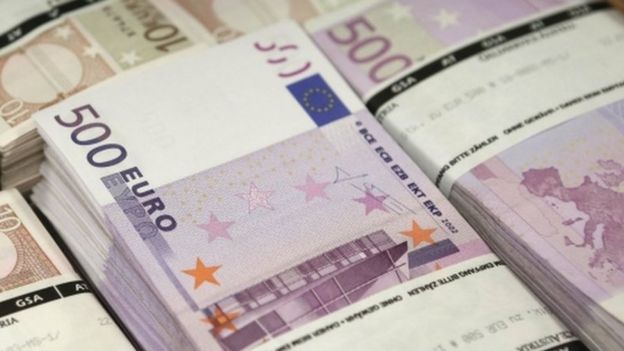 Billetes de €500